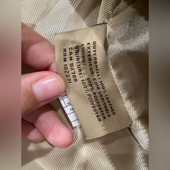 Columbia leather jacket size XL white - Picture 7 of 16